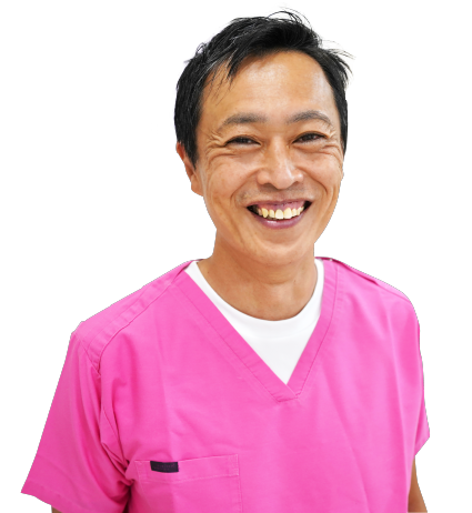 つじもと先生の笑顔